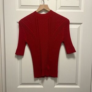 Brooks Brothers Vibrant Red Women's Sweater